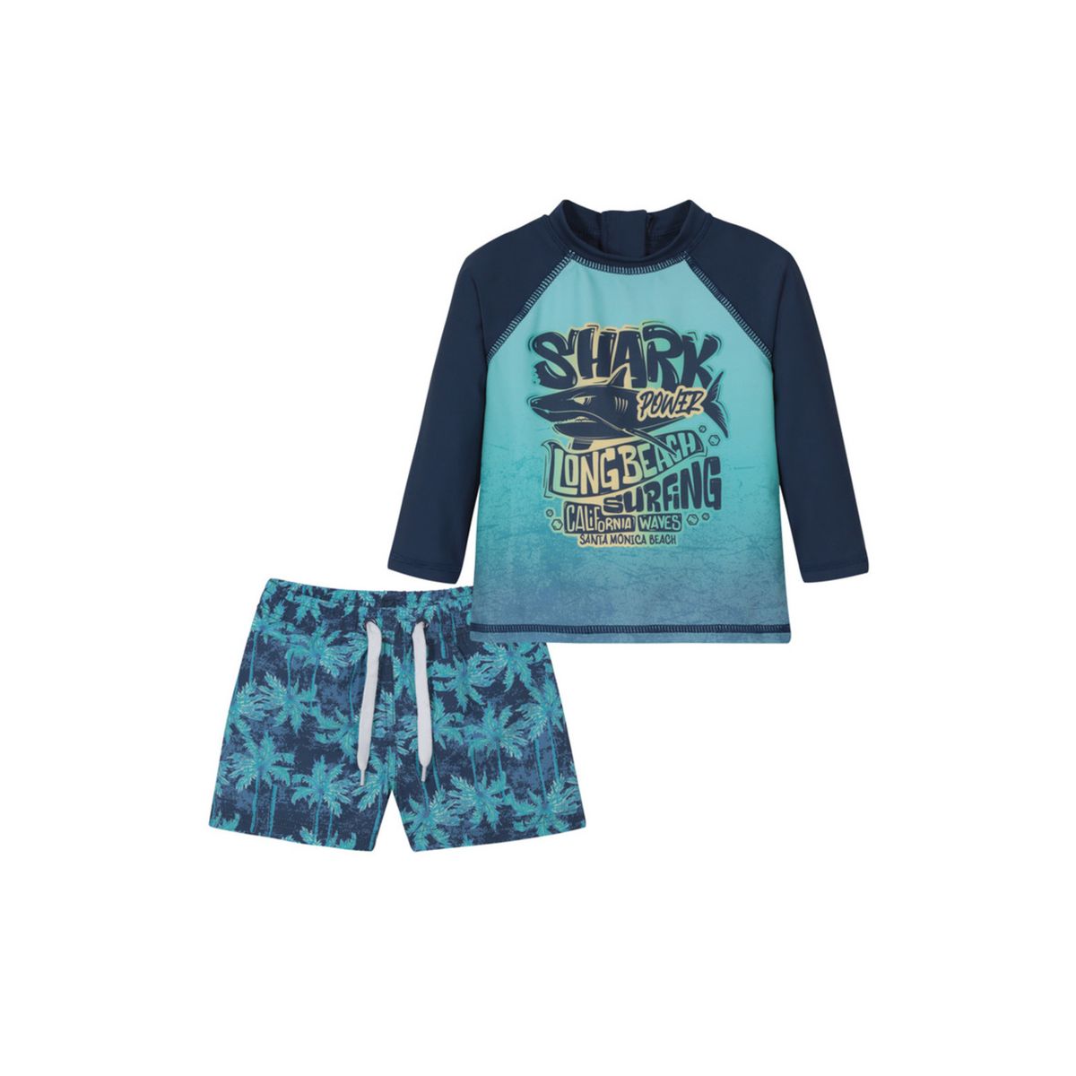 H2O WEAR - Traje Baño Bebe Niño Set UV50+ Manga Larga H2O Wear H2O WEAR