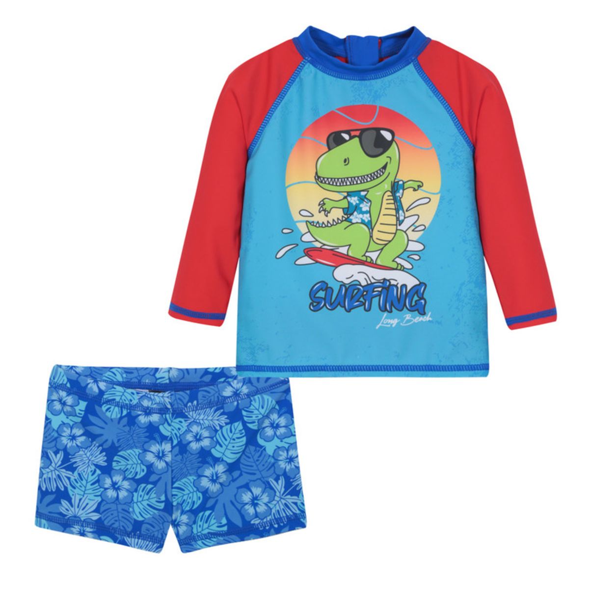 H2O WEAR - Traje Baño Bebe Niño Set UV50+ Manga Larga H2O Wear H2O WEAR