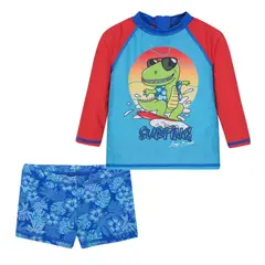 H2O WEAR - Traje Baño Bebe Niño Set UV50+ Manga Larga