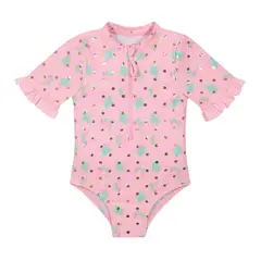 H2O WEAR - Traje de Baño Bebe Niña Manga Corta UV50+