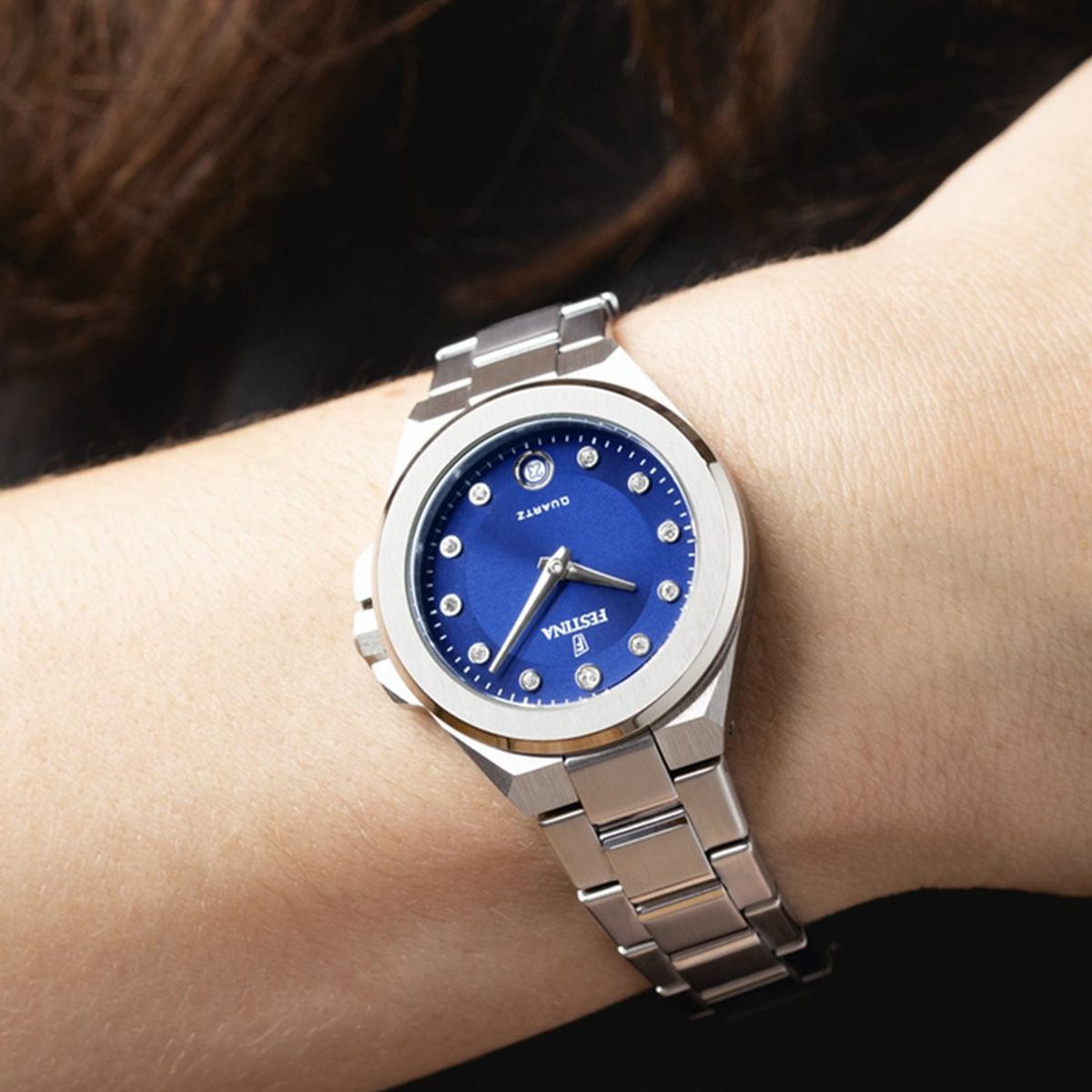 FESTINA - Reloj F20700/5 Festina Azul Mujer Mademoiselle