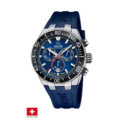 JAGUAR - Reloj J1021/1 Swiss Azul Hombre Ceramic