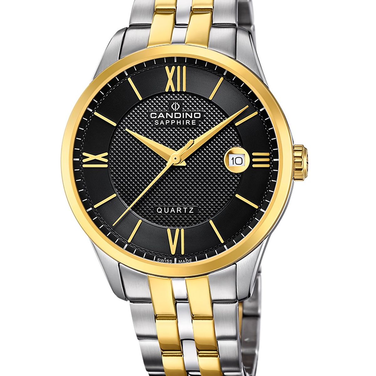 CANDINO - Reloj C4706/C Candino Swiss Negro Hombre Couples Classic