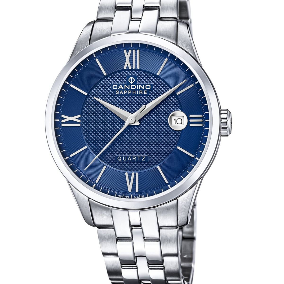 CANDINO - Reloj C4705/B Candino Swiss Azul Hombre Couples Classic