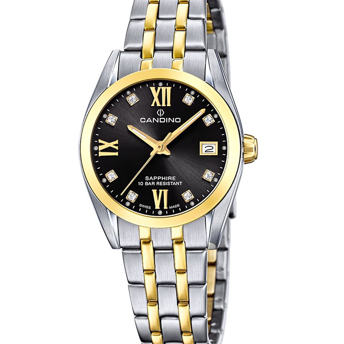 CANDINO - Reloj C4704/D Candino Swiss Negro Mujer Couples Classic