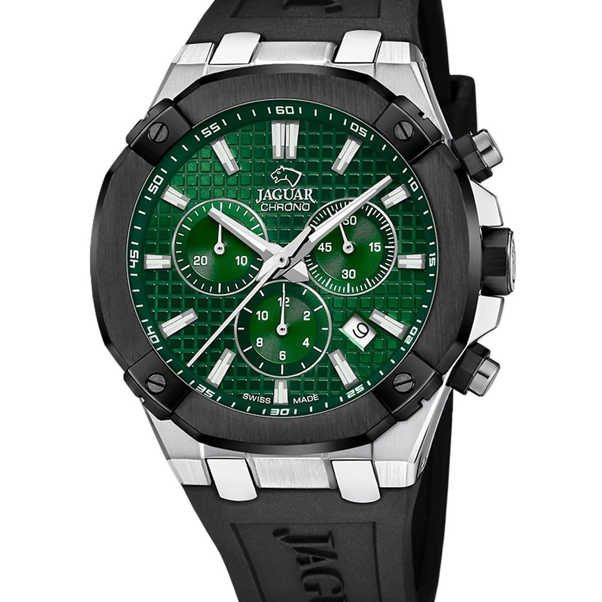 JAGUAR - Reloj J1020/1 Jaguar Swiss Verde Hombre Ceramic