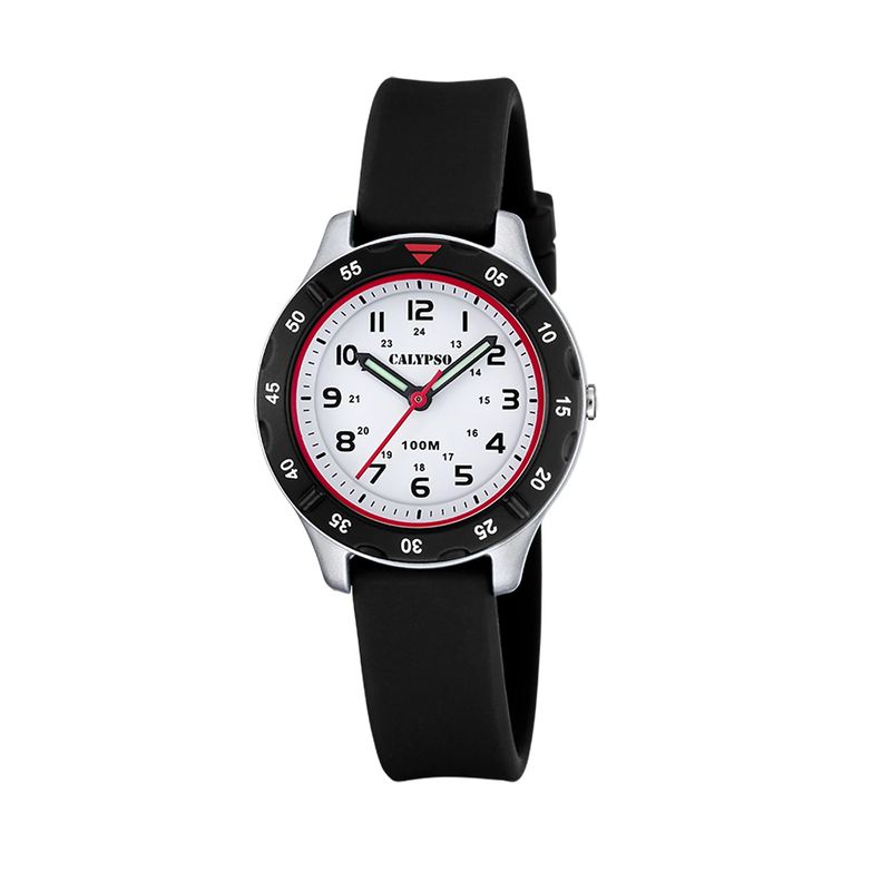 CALYPSO - Reloj K5847/1 Calypso Blanco Infantil Junior Collection