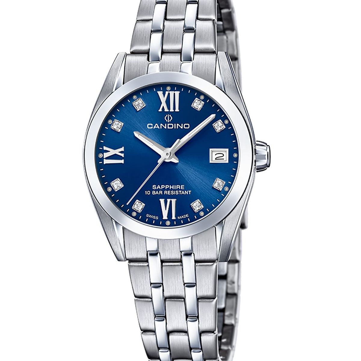 CANDINO - Reloj C4703/B Candino Swiss Azul Hombre Couples Classic