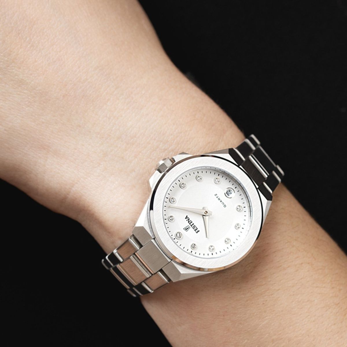 FESTINA - Reloj F20700/1 Festina Plateado Mujer Mademoiselle
