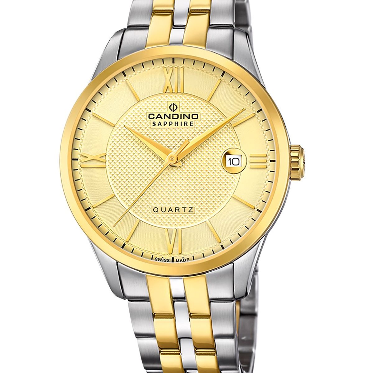 CANDINO - Reloj C4706/A Candino Swiss Dorado Hombre Couples Classic