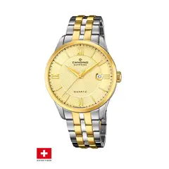 CANDINO - Reloj C4706/A Swiss Dorado Hombre Couples Classic