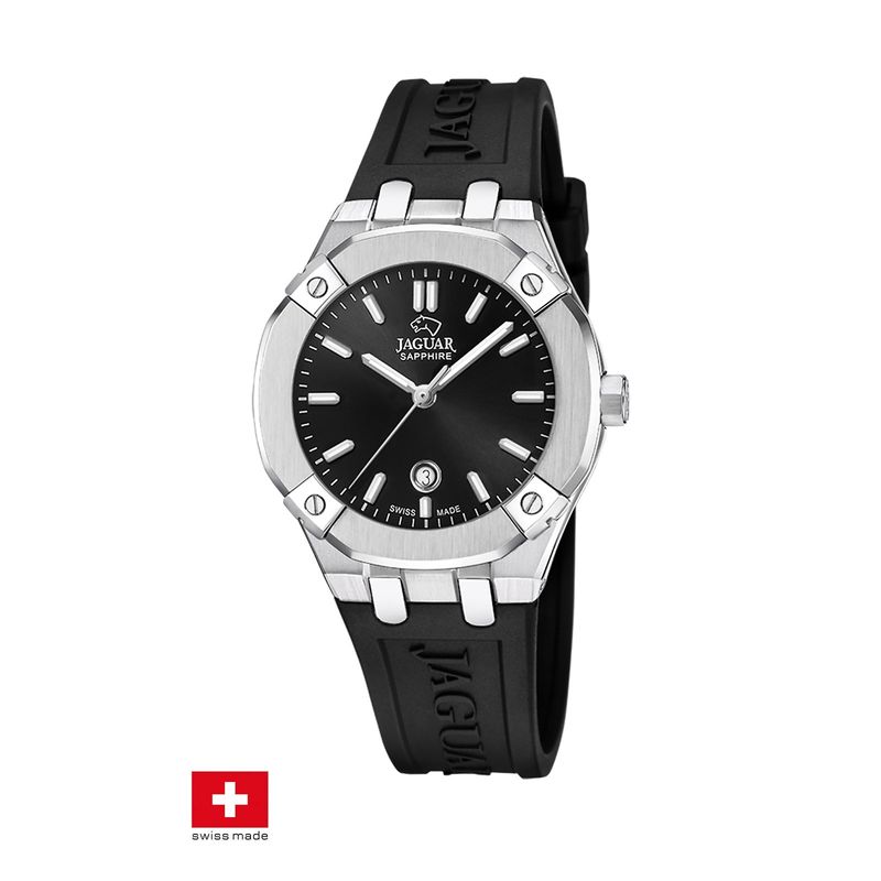 JAGUAR - Reloj J1017/2 Jaguar Swiss Negro Mujer Diplomatic