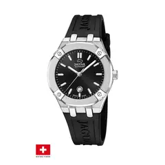 JAGUAR - Reloj J1017/2 Swiss Negro Mujer Diplomatic