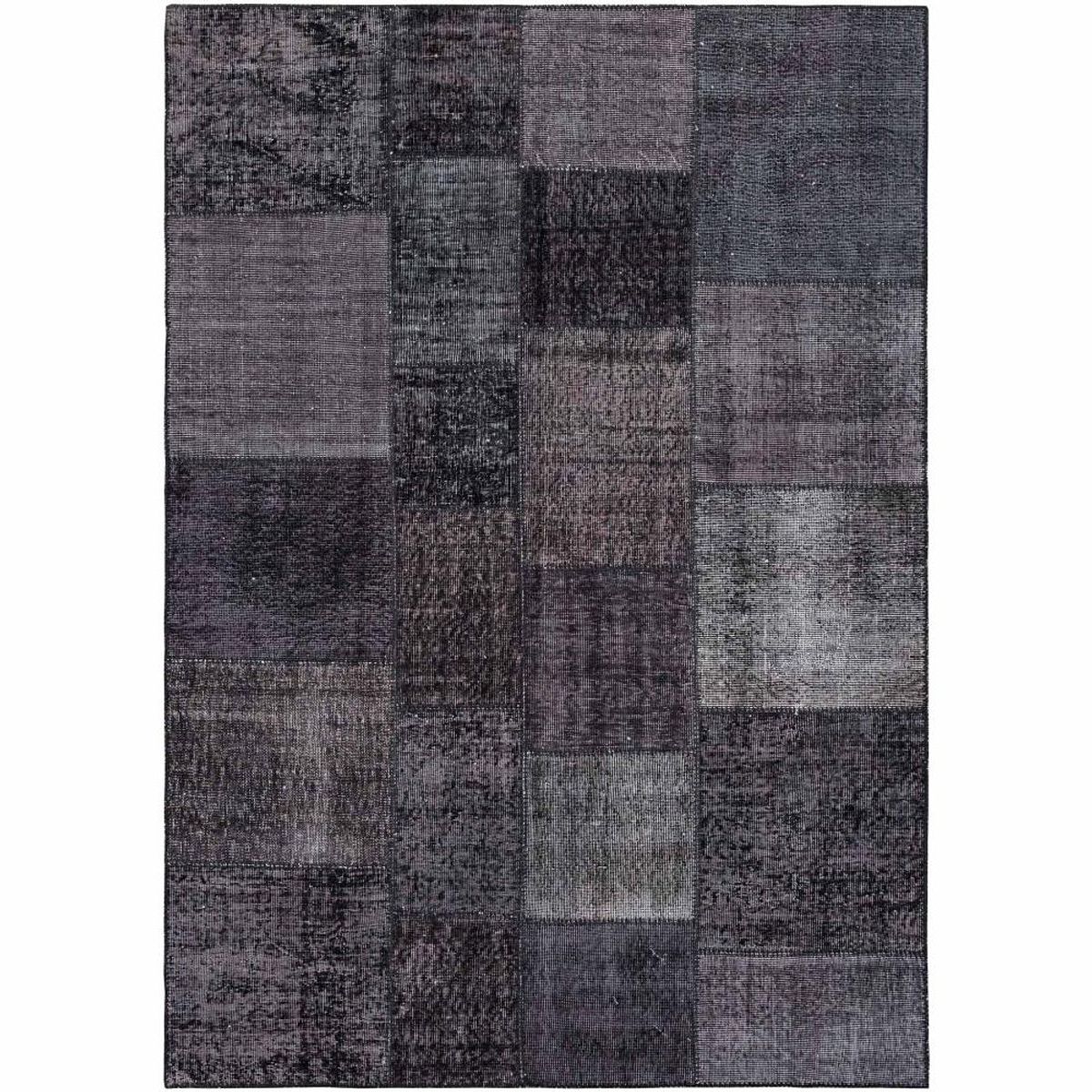 RUGS CL - Alfombra Rugscl Patchwork Negro 170x240 6527AT