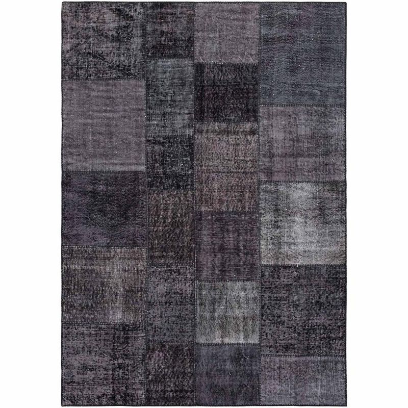 RUGS CL - Alfombra Rugscl Patchwork Negro 170x240 6527AT