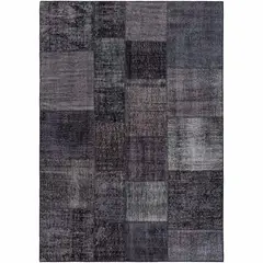RUGS CL - Alfombra Rugscl Patchwork Negro 170x240 6527AT