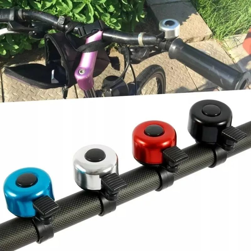 GENERICO - Campana Campanilla Timbre Mini Para Bicicleta