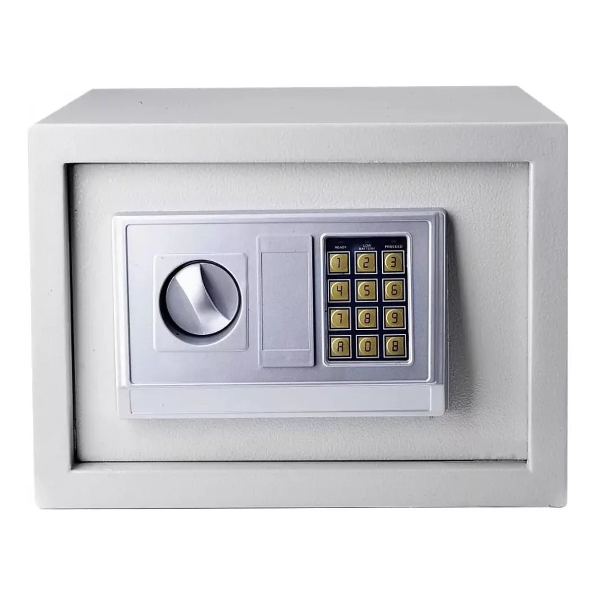 GENERICO - Caja Fuerte De Seguridad Tamaño Grande 38x30x30cm