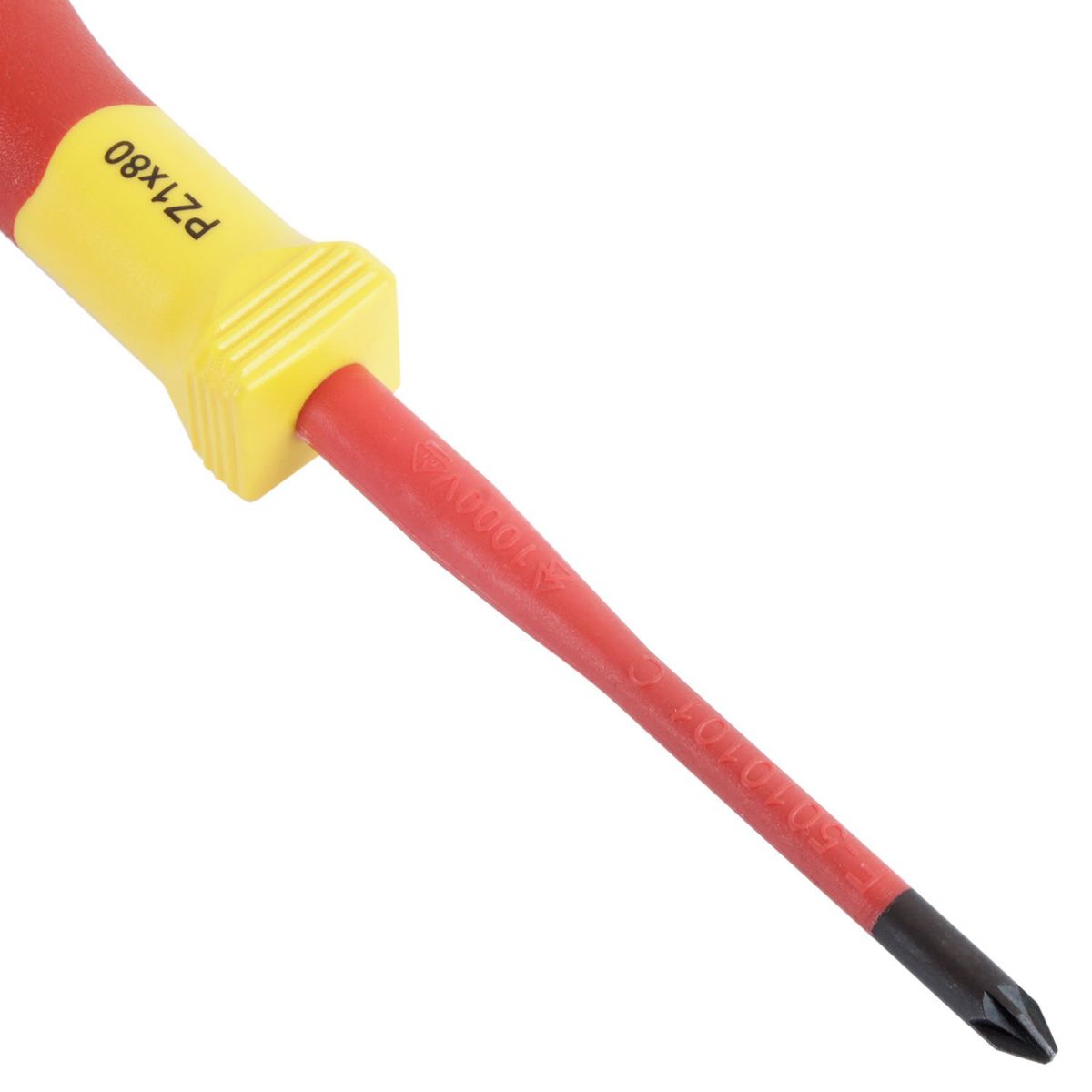 WORKPRO - DESTORNILLADOR POZI AISLADO PZ1X80MM  WORKPRO