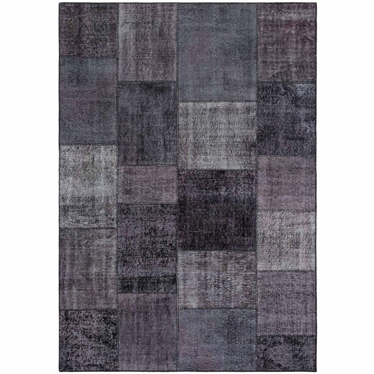 RUGS CL - Alfombra Rugscl Patchwork Negro 170x240 6533AT