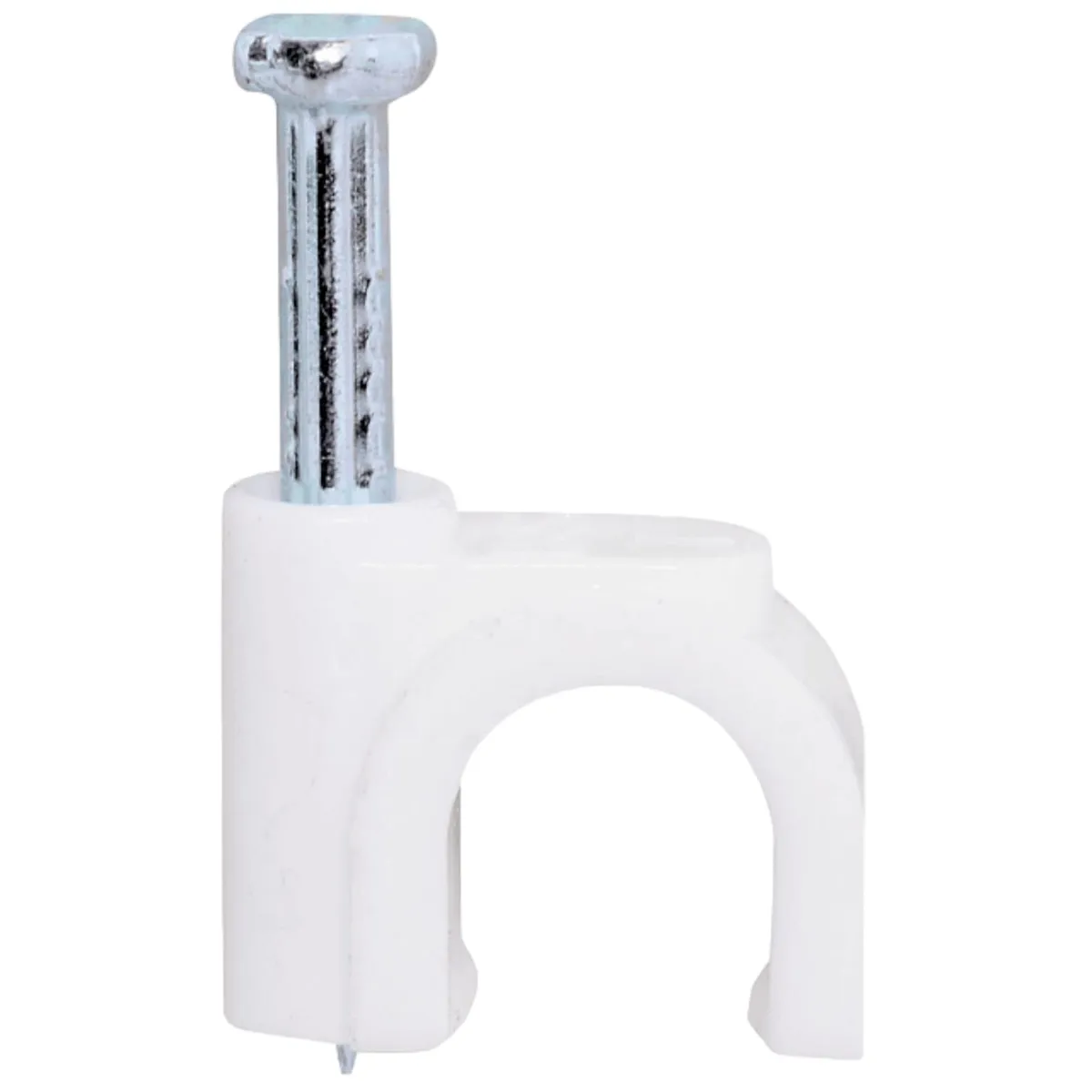 GENERICO - Grapa Con Clavo Para Fijar Cable 23 Unid Ferretoro 10mm