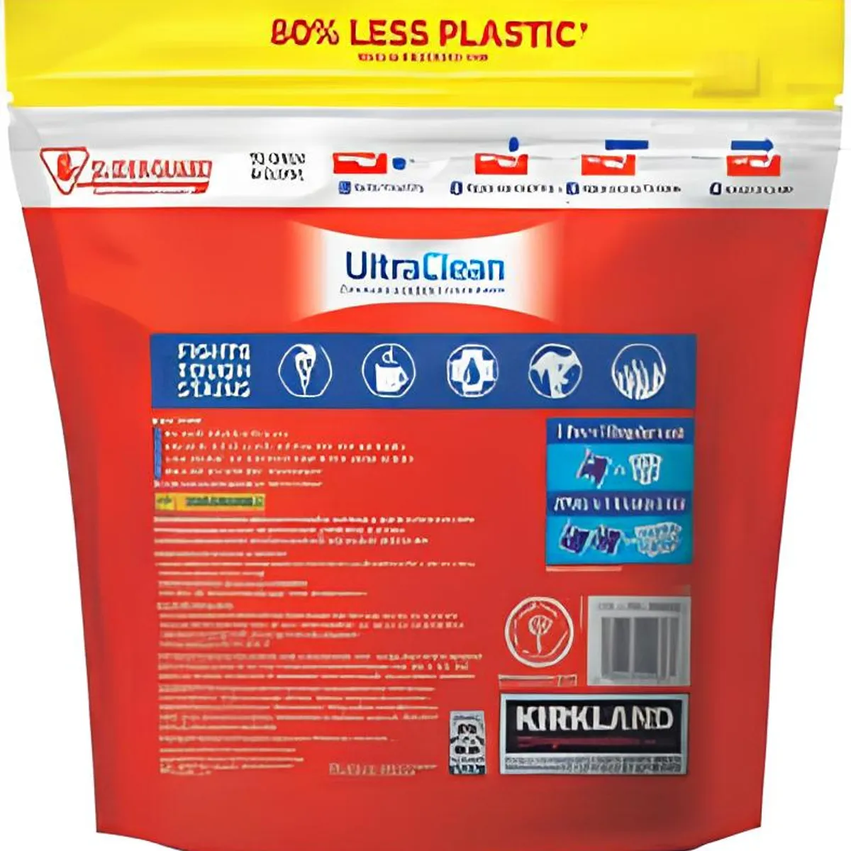 KIRKLAND - Detergente en Cápsulas Ultra Clean Kirkland