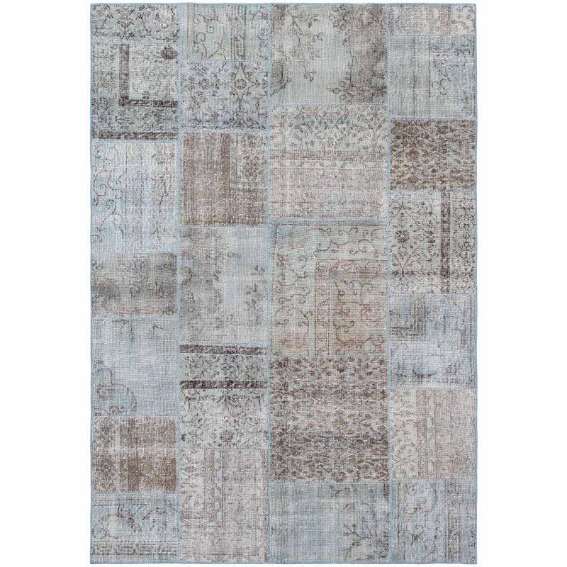 RUGS CL - Alfombra Rugscl Patchwork Azul 166x242 6542AT