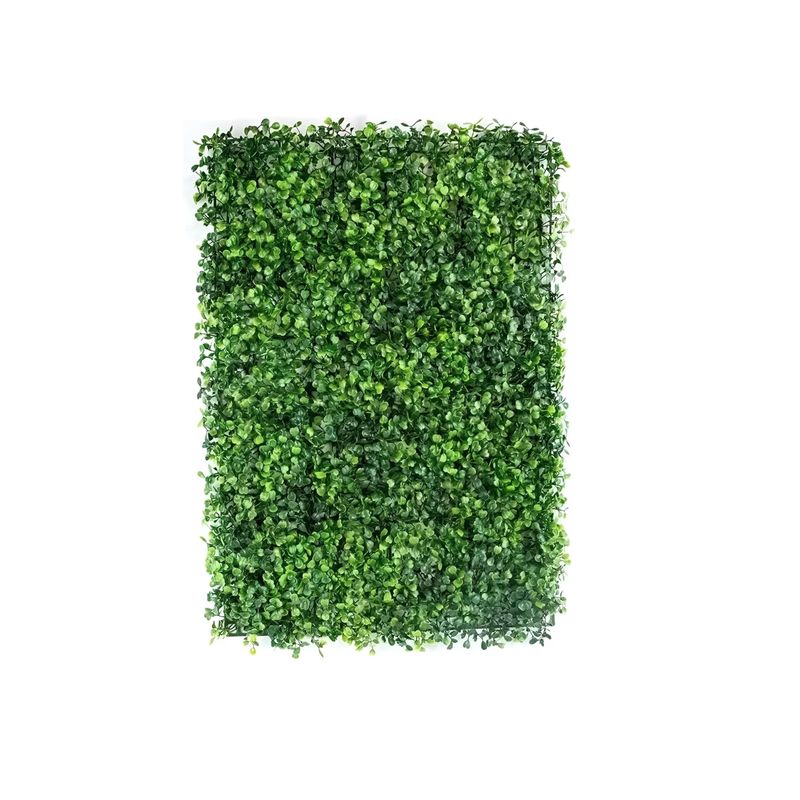 GENERICO - 5 Piezas Muro Verde Follaje Artificial Sintético 60x40 Cms