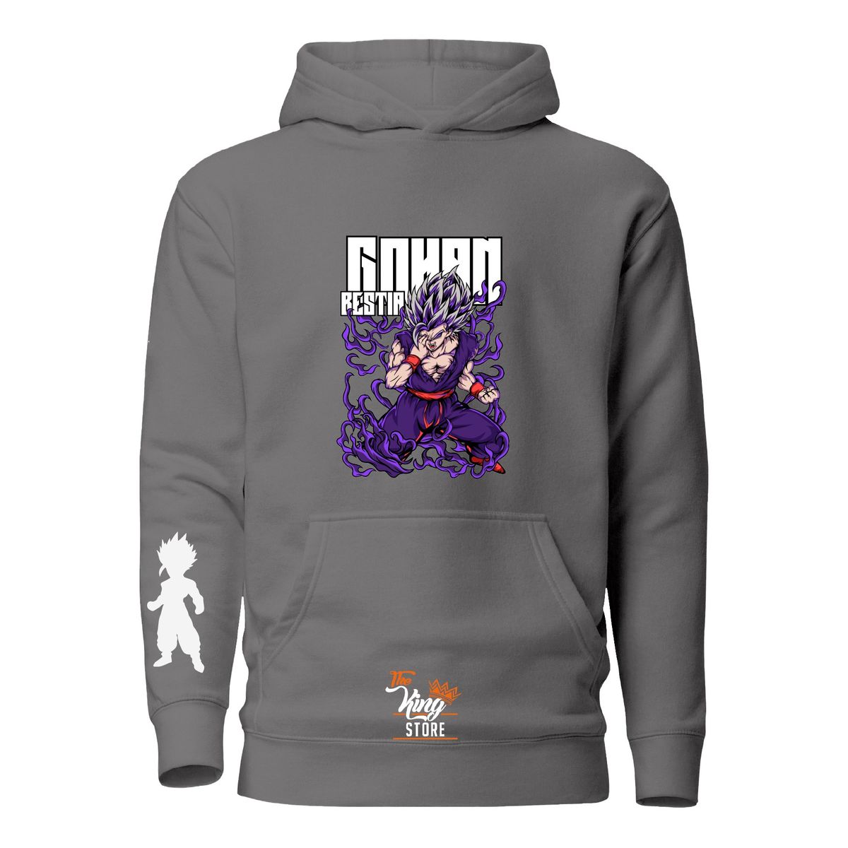 GENERICO - Poleron Gohan Bestia Dragon Ball Anime Xxxl