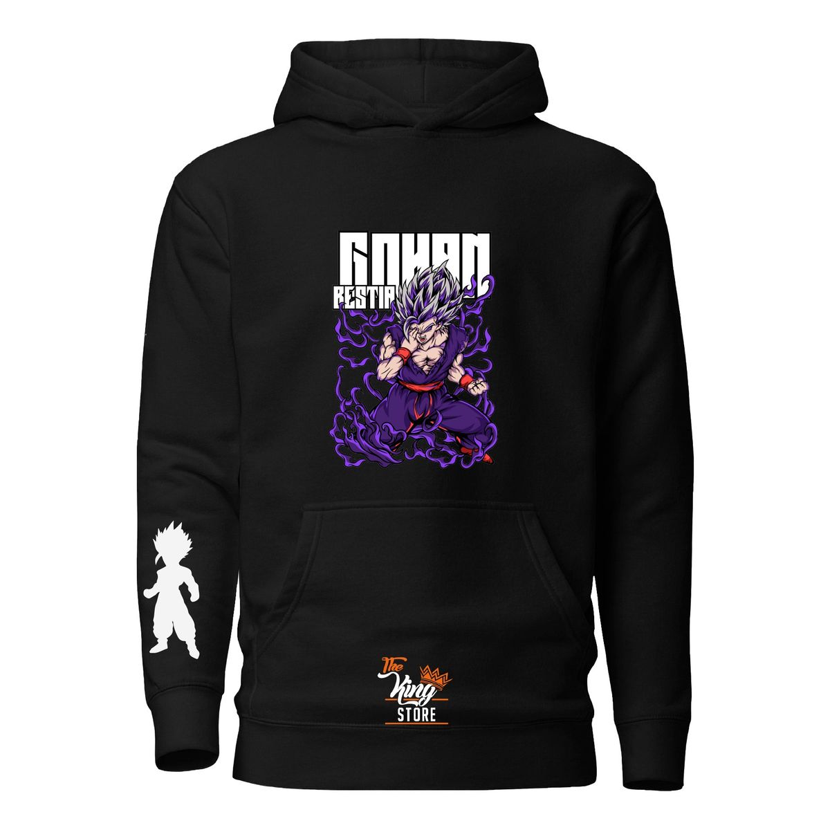 GENERICO - Poleron Gohan Bestia Dragon Ball Anime Xxxl