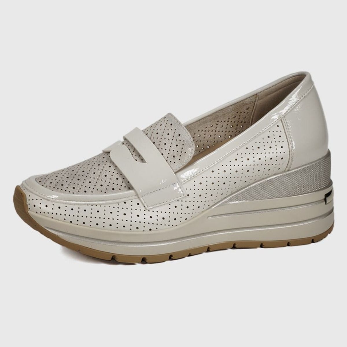 EDA MANZINI - Mocasín Vesta Beige EDA MANZINI