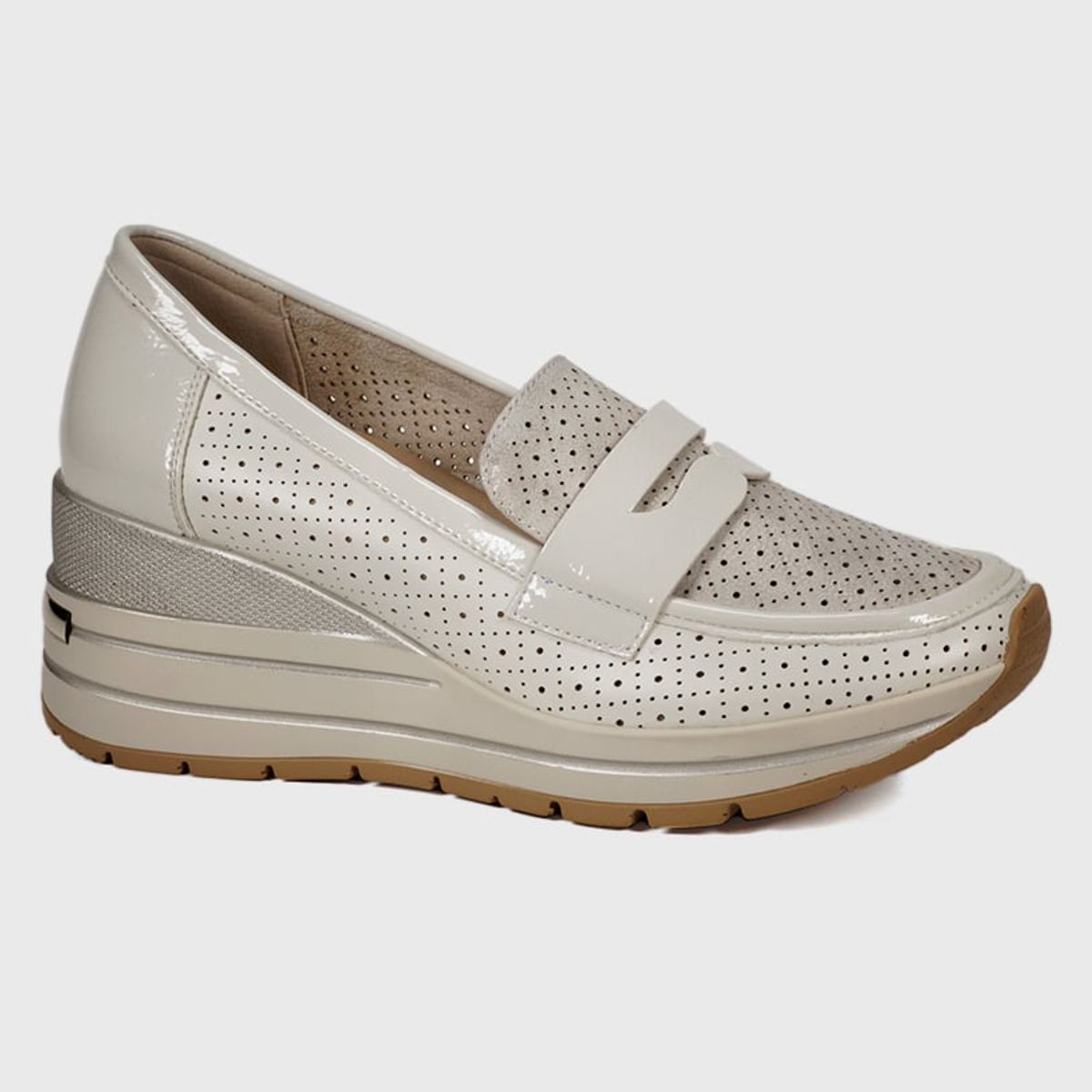 EDA MANZINI - Mocasín Vesta Beige EDA MANZINI