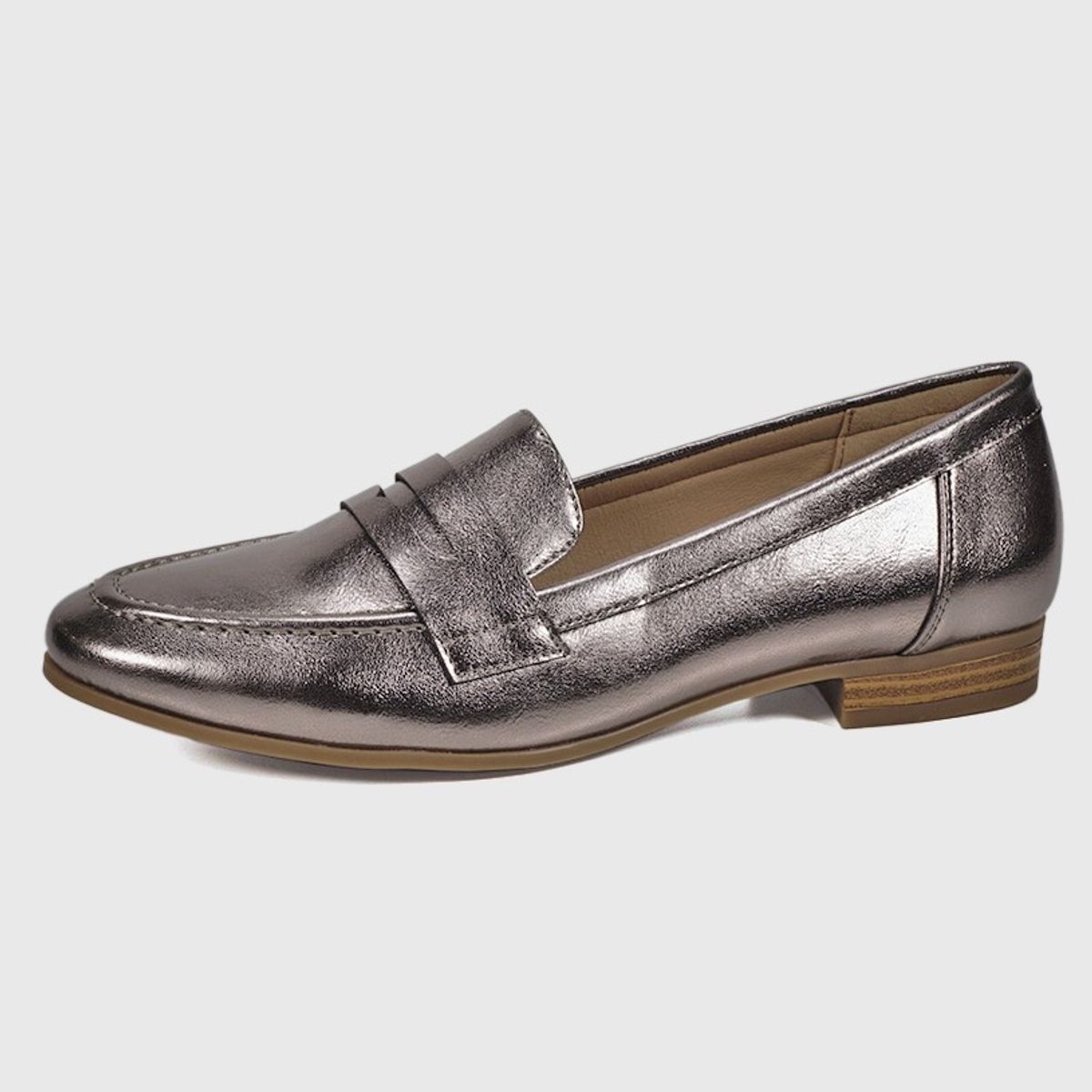 EDA MANZINI - Mocasín Nixea Gris EDA MANZINI