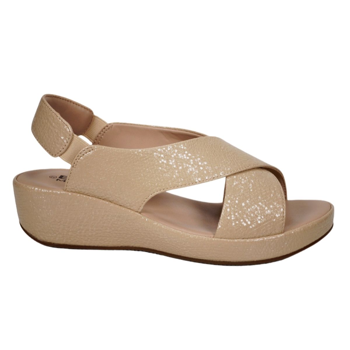 EDA MANZINI - Sandalia Tissina Beige EDA MANZINI.