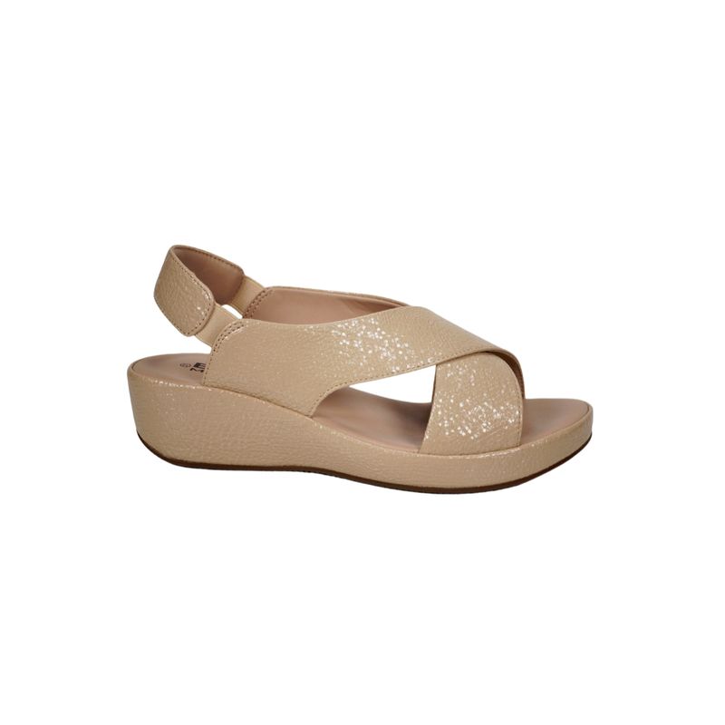 EDA MANZINI - Sandalia Tissina Beige EDA MANZINI.