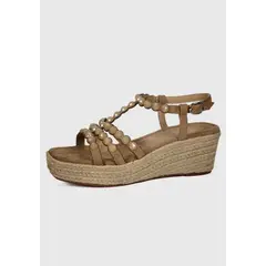 DEGAS - Sandalia Cuero Eunis Beige