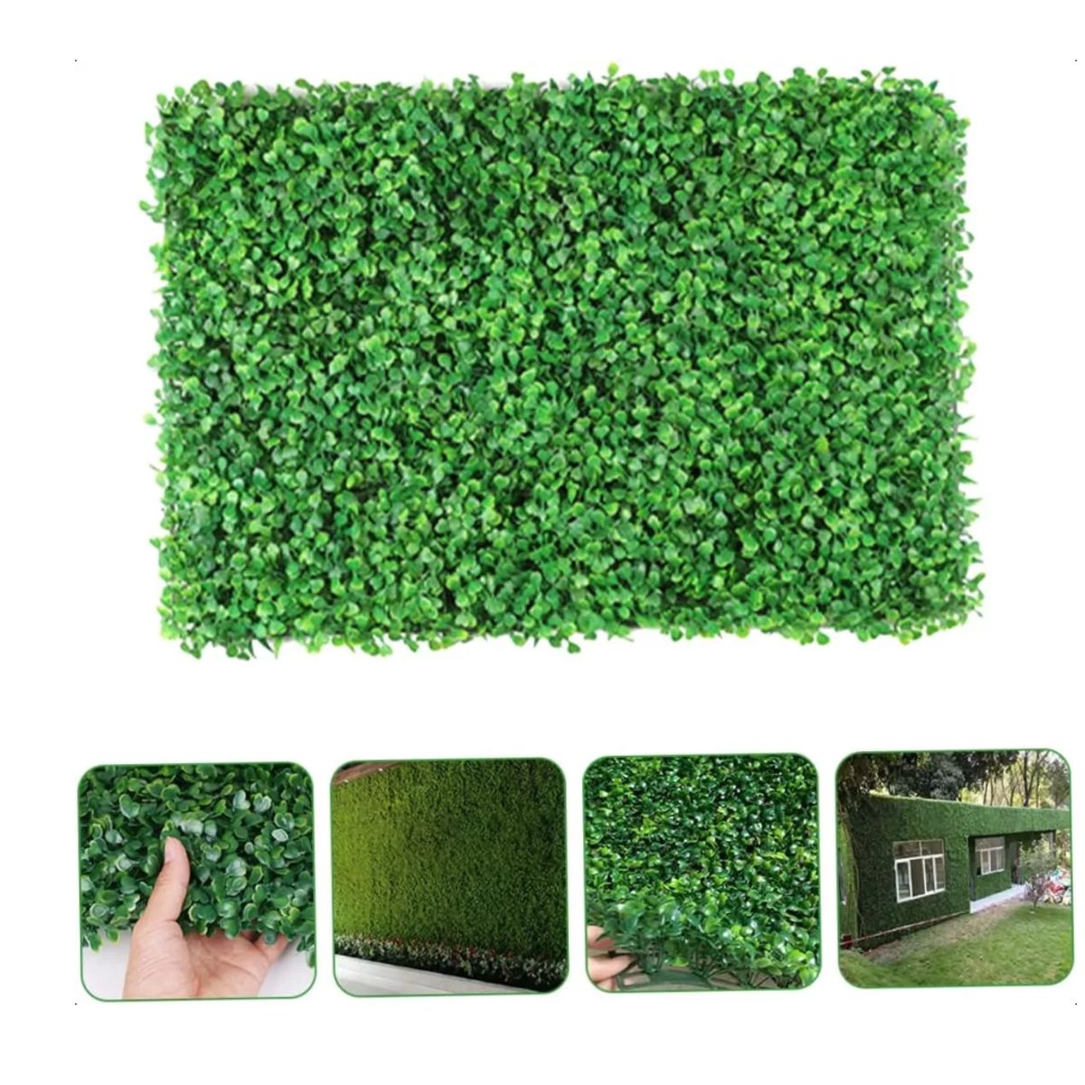 GENERICO - 10 Palmeta Malla Hojas Artificiales Para Decoración 60x40 Cm