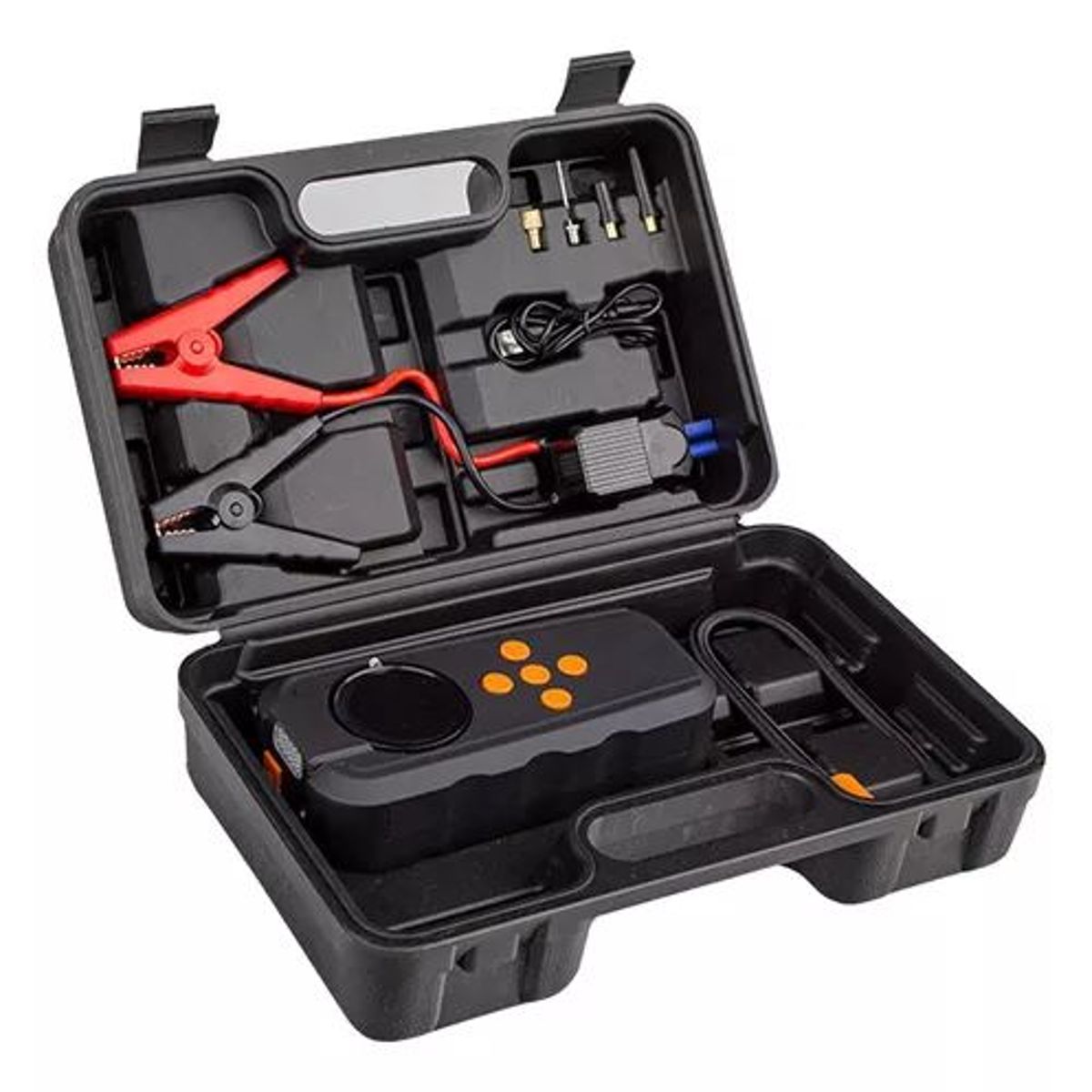 GENERICO - Kit Partidor Batería e inflador de Neumáticos