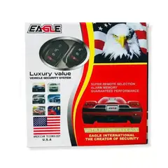GENERICO - Sistema De Alarmas Seguridad Para Vehiculo Eagle Con Memory