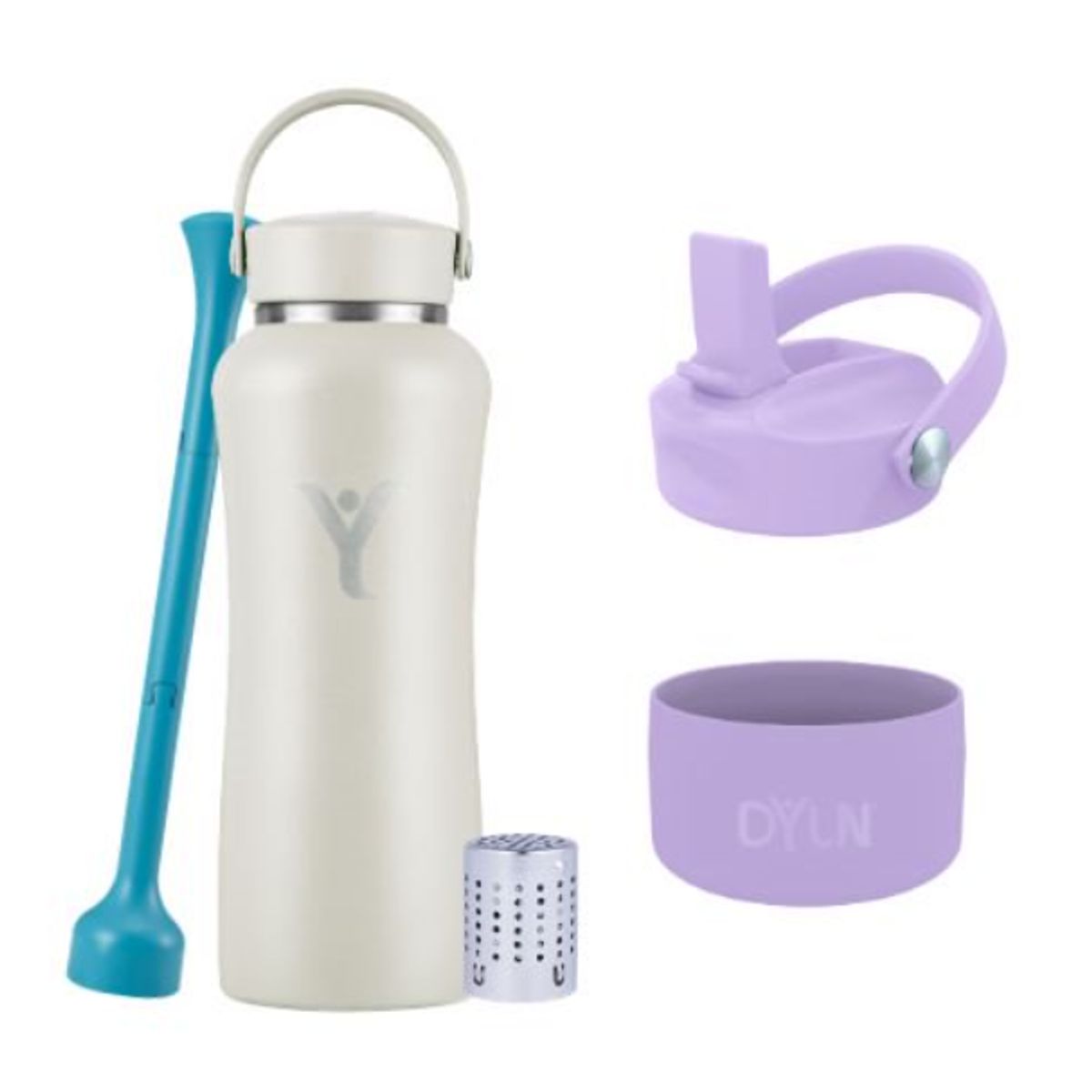 Dyln - Pack Botella Térmica Dyln 32oz946ml + Tapa + Protector