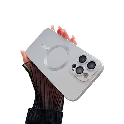 Generico Carcasa Metalizada Para Iphone 11 Magnetica Plata