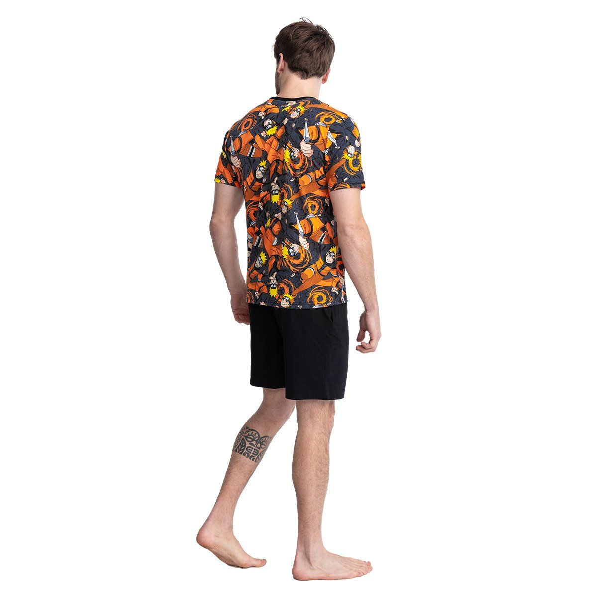 TOP - Pijama Algodón Hombre Verano Naruto Shippuden C1 Top