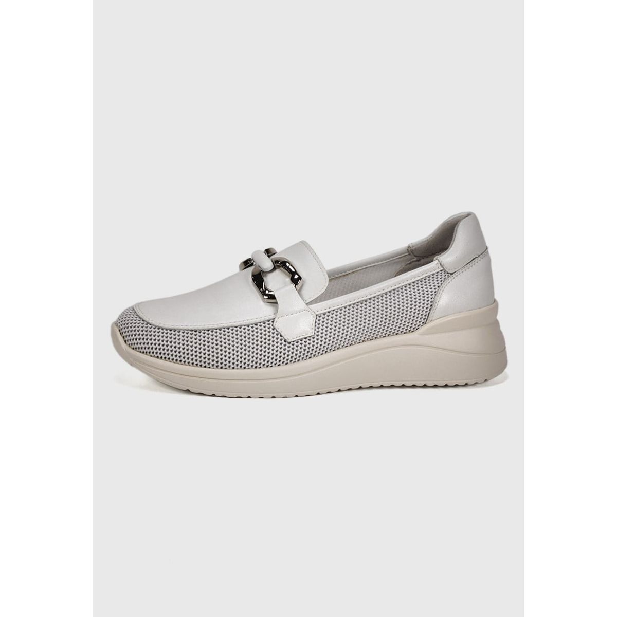 DEGAS - Mocasín Cuero Zully Beige DEGAS