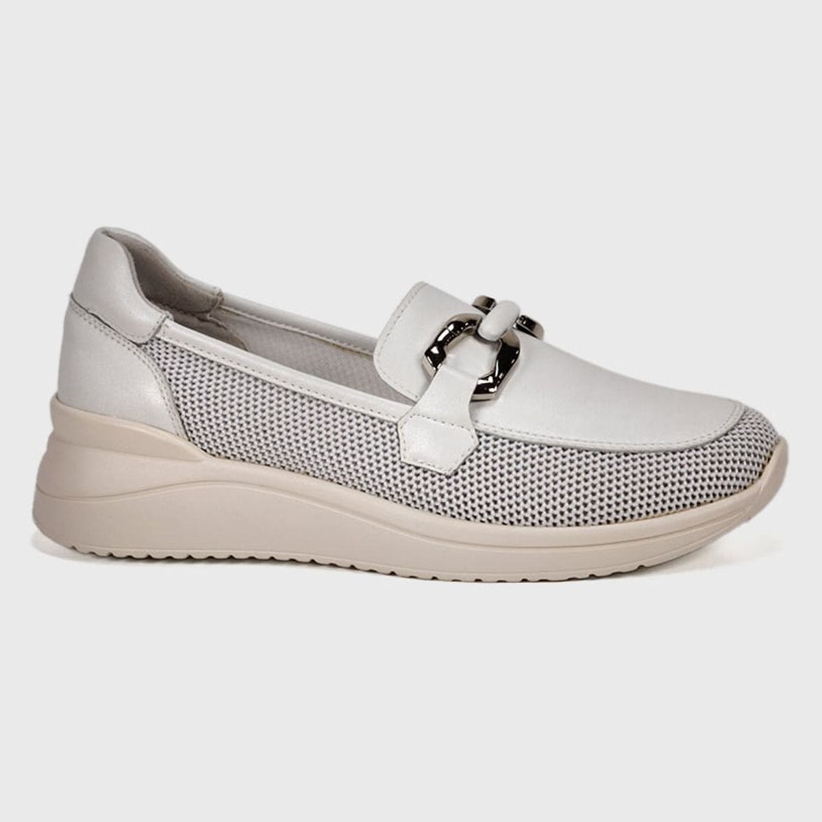 DEGAS - Mocasín Cuero Zully Beige DEGAS