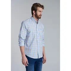 FEROUCH - Camisa Check Bristol Sc Beige