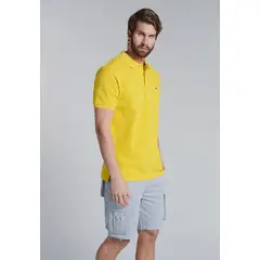 FEROUCH - Polera Basica Pique Amarillo