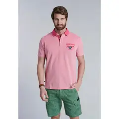 FEROUCH - Polera Polo Texas Rojo