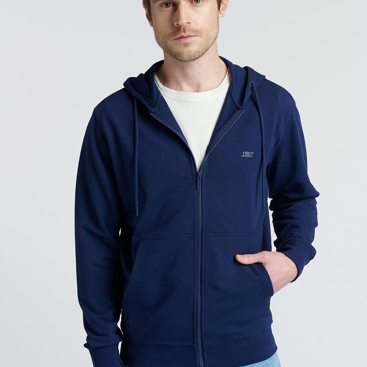 NEW MAN - Poleron Gerona Azul New Man