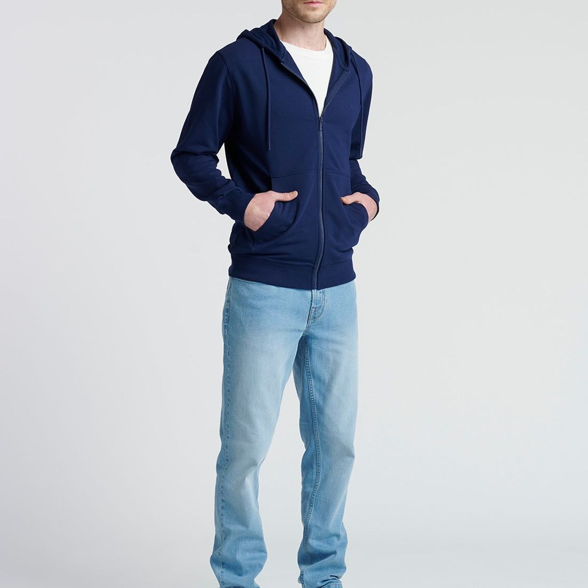 NEW MAN - Poleron Gerona Azul New Man