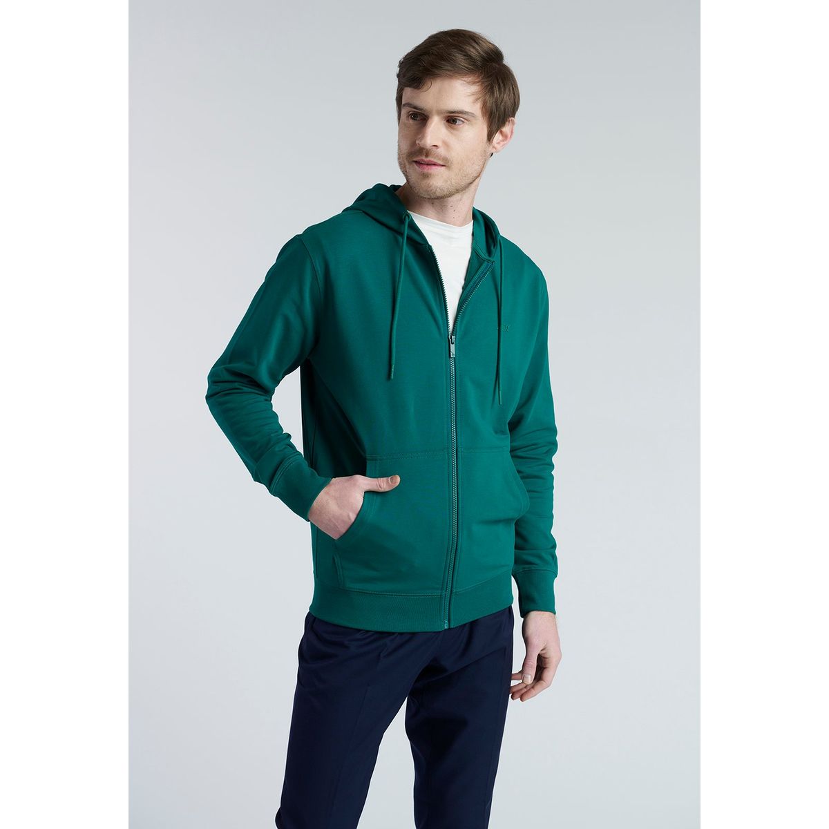 NEW MAN - Poleron Gerona Verde New Man